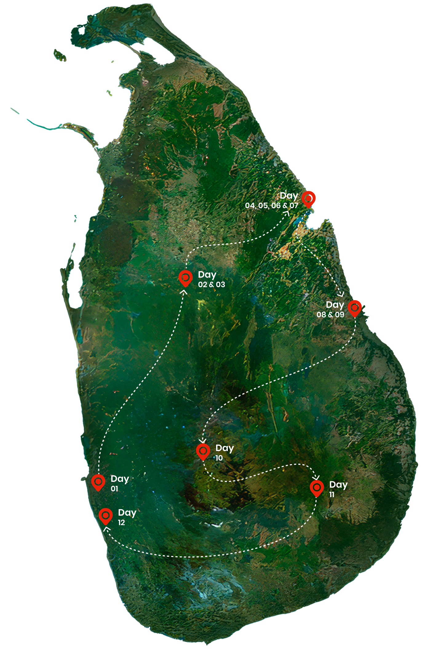 Sri Lanka Map