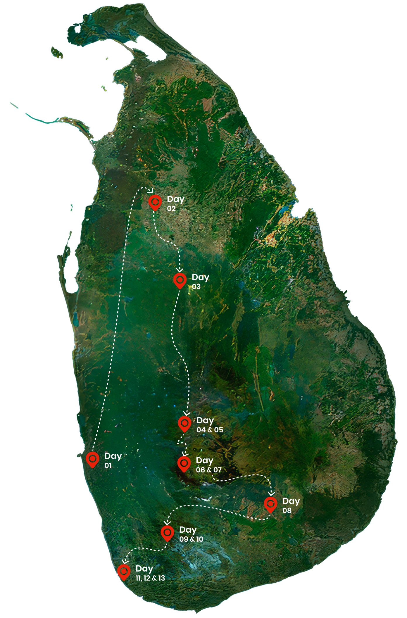 Sri Lanka Map
