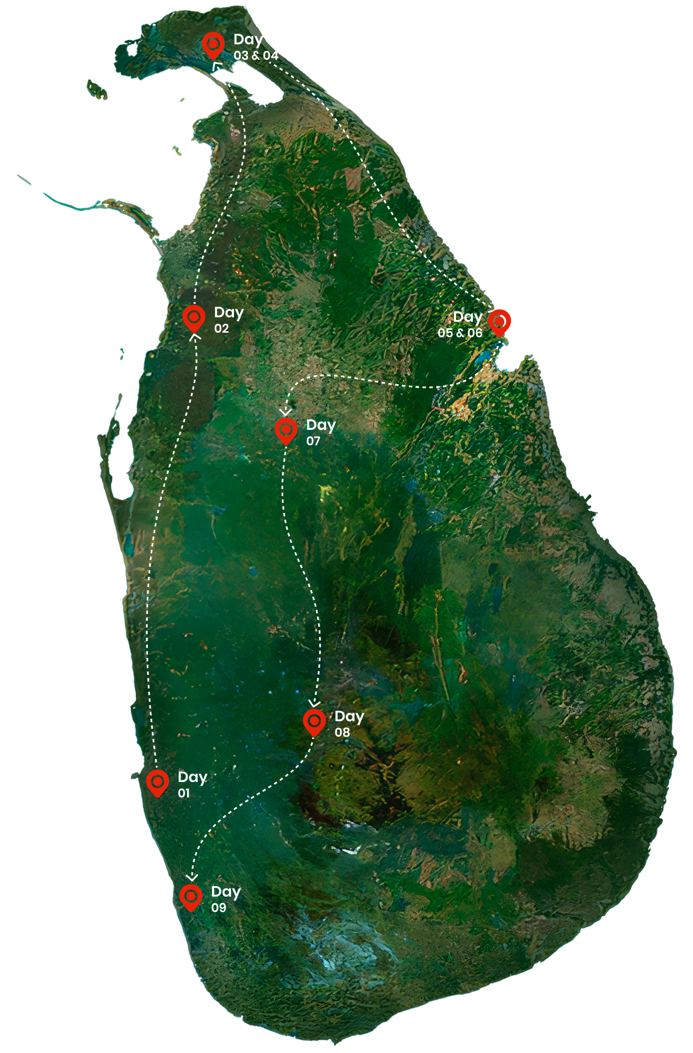 Sri Lanka Map